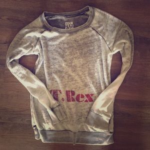 Burnout Sweatshirt T Rex